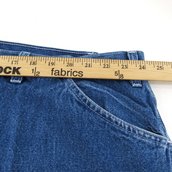 Dickies Men's Carpenter Style Blue Jeans Workwear Relaxed Fit Straight Leg 48X30 - Picture 6 of 10